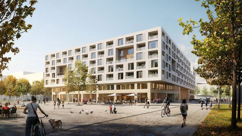 Hybridschule Wohungen Frankfurt