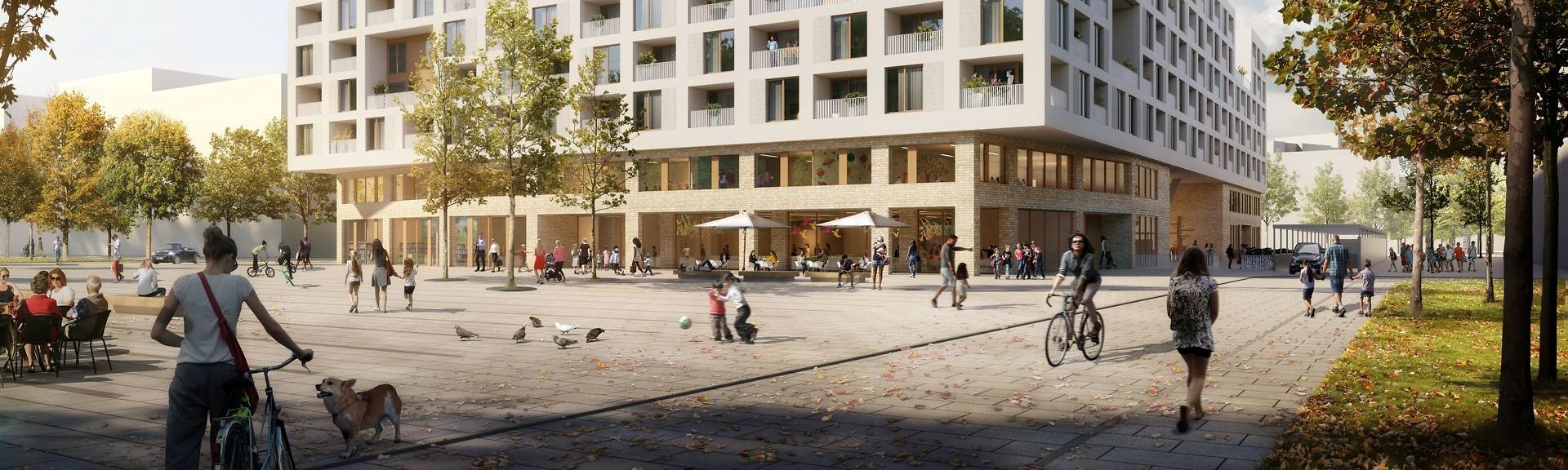 Hybridschule Wohungen Frankfurt